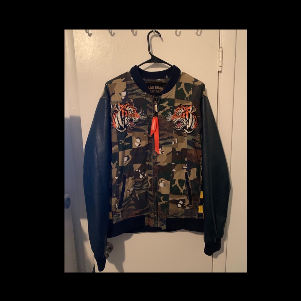 AKOO Brand - Golden Tigers Bomber